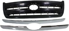 Grille For 2003-2006 Toyota Tundra Black Plastic