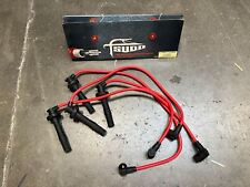 Tsudo 9.5mm Performan Spark Plug Wire Set Fit 90-91 Honda Accord Lx Dx