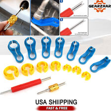 16pcs Ac Fuel Line Quick Disconnect Tools Set 7 Size Car Removal Tool Kit Usa
