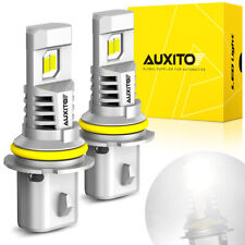 Auxito Led Headlight 9007 Hilow Beam Bulb Canbus Kit 30000lm 6500k Ultra Bright