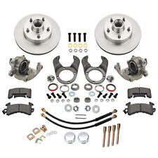 Disc Brake Kit 5 On 4-34 Metric Caliper Fits Ford Spindle 1937-48