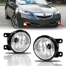 For 2012-2014 Acura Tl Clear Lens Bumper Fog Lights Lamps Replacement Leftright