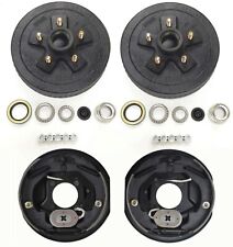 Trailer 5 On 4.5 Hub Drum Kits With 10x2-14 Electric Brakes For 3500 Lbs Axle