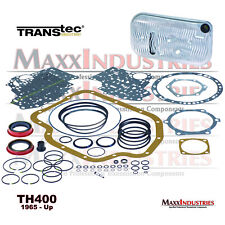 Th400 1965-98 Turbo 400 Transmission Rebuild Kit Gaskets Rings W Seals Transtec
