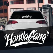 Honda Gang Windshield Decal Car Sticker Banner Jdm Vinyl Graphic Kanji Kdm