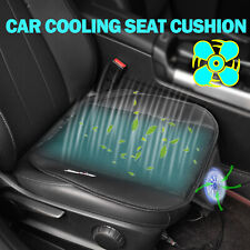 Car Front Seat Cooling Cover Cushion Fresh Summer Auto Chair Air Fan Ventilation
