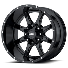 4 New Gloss Black With Milled Lip Moto Metal Mo970 18x10 8-170 109819
