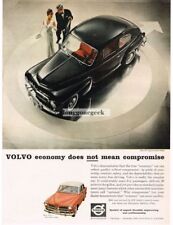 1959 Volvo Pv 544 Black 2-door Sedan 122-s Vintage Ad