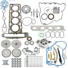 For 2010-2016 Gm Ecotec 2.0l 2.4l Timing Chain Gears Kit Head Gasket Bolts Set
