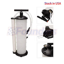 Oil Changer Vacuum Fluid Extractor Manual Hand Operated Transfer Tank 7l