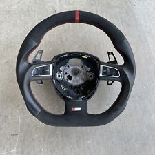 Oem 2009-2016 Audi S4 S-line Sport Steering Wheel Flat Bottom 61711340b00