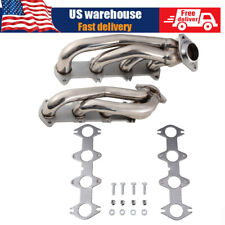 Stainless Steel Shorty Exhaust Headers For 2004-2010 Ford F150 F-150 5.4l V8