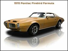 1970 Pontiac Firebird Formula New Metal Sign Large Size - Great Restoration