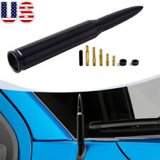 50 Cal Aluminum Bullet Short Antenna Kit Black For For Dodge Ram 1500 2500 3500