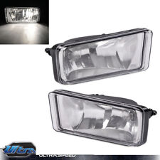 Fit For 07-15 Chevy Silverado 1500 2500 3500 Tahoe Clear Bumper Fog Lights Pair