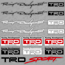 For Toyota Trd Racing Development Sport Car Sticker 3d Decal Stripes Decoration