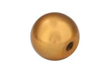 Ford Mustang W Mgw Gt500 Shifter Manual Billet Gold Round Shift Knob