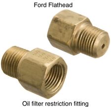 Ford Flathead Oil Filter Restrictor Fitting Orifice 8ba Weatherhead 1512