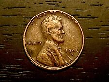1946 S Lincoln Wheat Penny Cent Off Center Strike Error-spend 20free 421