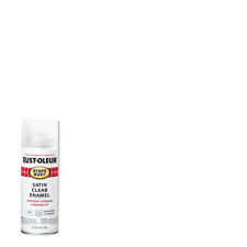 12 Oz. Protective Enamel Satin Clear Spray Paint 6-pack