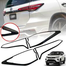 Cover Tail Light Rear Lamp Matte Black For Toyota Fortuner Suv 2020 2021