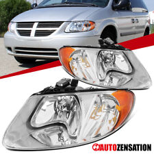 Fit 2001-2007 Dodge Grand Caravan Chrysler Town Country Headlights Assembly