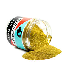 Classic Gold 0.004 Metal Flake -solvent Resistant Glitter - Car Paint Epoxy