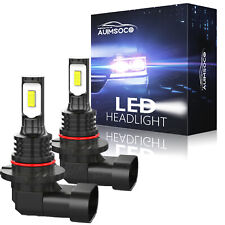 2x Auimsoco 9005 Led Headlight Bulbs Conversion Kit High Beam Bright White Light