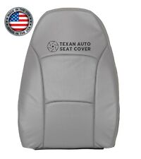 2004 To 2008 Ford E150 Econoline Van Driver Lean Back Perforated Seat Cover Gray
