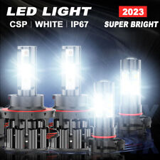 For Jeep Gladiator 2020-2022 4x Highlow Beam Led Headlightfog Light Bulbs Kit
