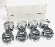 Silvolite Hypereutectic Coated Skirt Flat Top Pistons Set8 For Ford Bb 460 .040