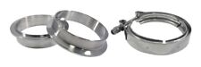Torque Solution Stainless Steel V-band Clamp Flange Kit 2.25 57mm