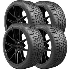 Qty 4 24535r20 Nitto Motivo 365 95w Xl Black Wall Tires