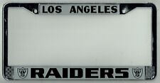 Rare Los Angeles L.a. Raiders Gang Member Vintage California License Plate Frame