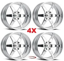 17 Pro Wheels Rims Stealth 6 Forged Billet Polished Aluminum Us Specialties Mags