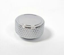 Chrome Knurled Round Air Cleaner Wing Nut 14 -20 Thread