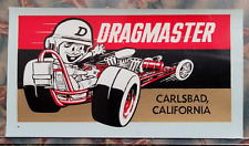 Vintage Dragmaster Water Decal Hot Rod Drag Racing Fed Dragster Nhra Rail Old V8