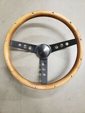 Grant 313 Classic Series Steering Wheel 13.5 Wood Grip Black Spoke