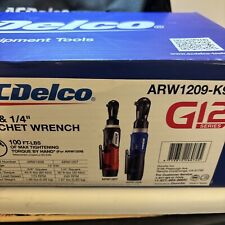 Acdelco G12 Cordless Ratchet Wrench Combo Tool Kit Arw1209-k92 2 Battery Kit