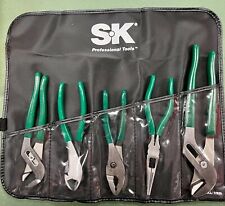 New Usa Sk Tool 17835 General Set 5 Piece Pliers Cutters Adjustable Wrench Sets