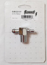 Summit Manifold Vacuum Fitting Tee 38 Npt To 38 And 14 Barb Hose Barb T