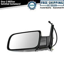 Mirror Side View Power Black Folding Driver Left Lh For Chevy Gmc Pickup Truck