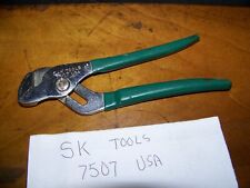 Vintage Sk Tools Slip Joint Pliers 6.5 7507 Usa