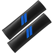 2x Blue Car Safety Seat Belt Shoulder Pad Cover For Dodge Challenger Accessories