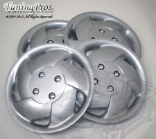 Hubcap 15 Inch Wheel Rim Skin Cover 4pcs Set With Improved Abs Tab Style B083