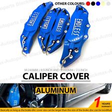 4pcsset 3d Blue Endless Style Car Universal Disc Brake Caliper Covers Kit Ms