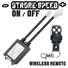 Wireless Remote Strobe Switch For Wiring Harness Kit Led Cube Work Light Bar 12v