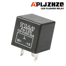 3-pin 12v Car Flasher Relay Fix Led Light Turn Signal Hyper Flash Cf13 Jl-02 Hot