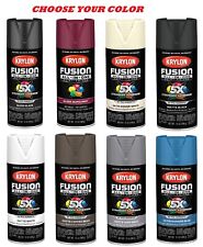 Krylon Fusion All In One Spray Paint Gloss 5x Stornger 12 Oz Choose Your Color