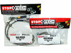 Stoptech Stainless Steel Brake Line Kit Fr For 92-95 Civic Eg 94-01 Integra Dc